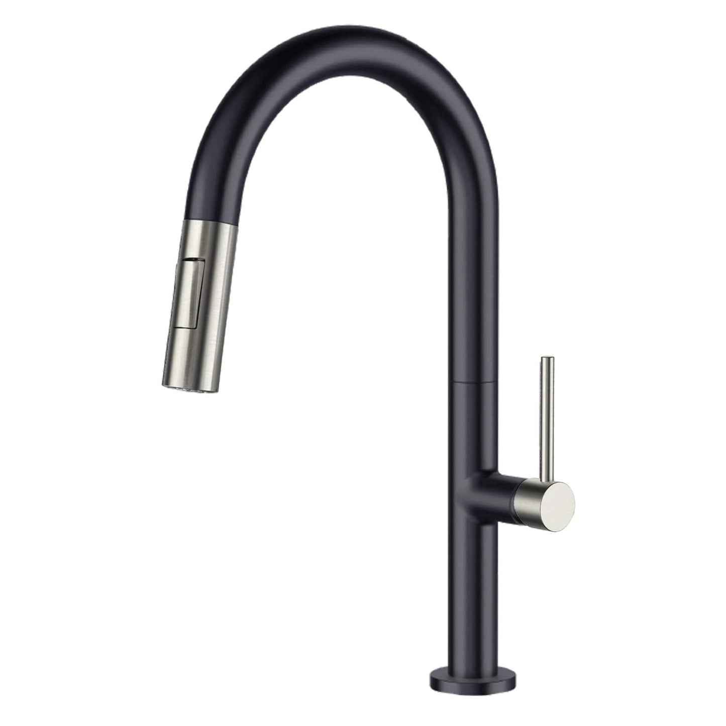 Robinet de cuisine à tirage vertical à simple commande de Fine Fixtures