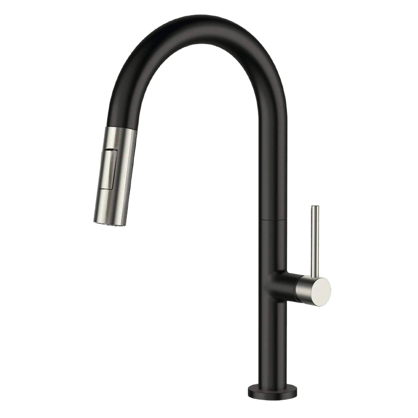 Robinet de cuisine à tirage vertical à simple commande de Fine Fixtures