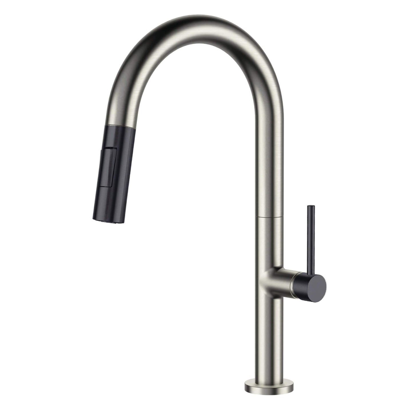 Robinet de cuisine à tirage vertical à simple commande de Fine Fixtures