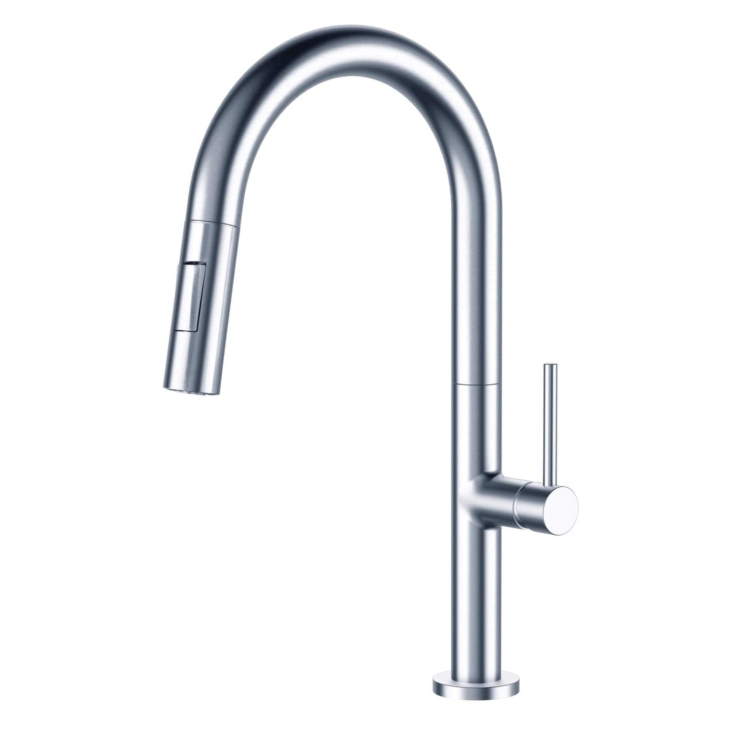 Robinet de cuisine à tirage vertical à simple commande de Fine Fixtures