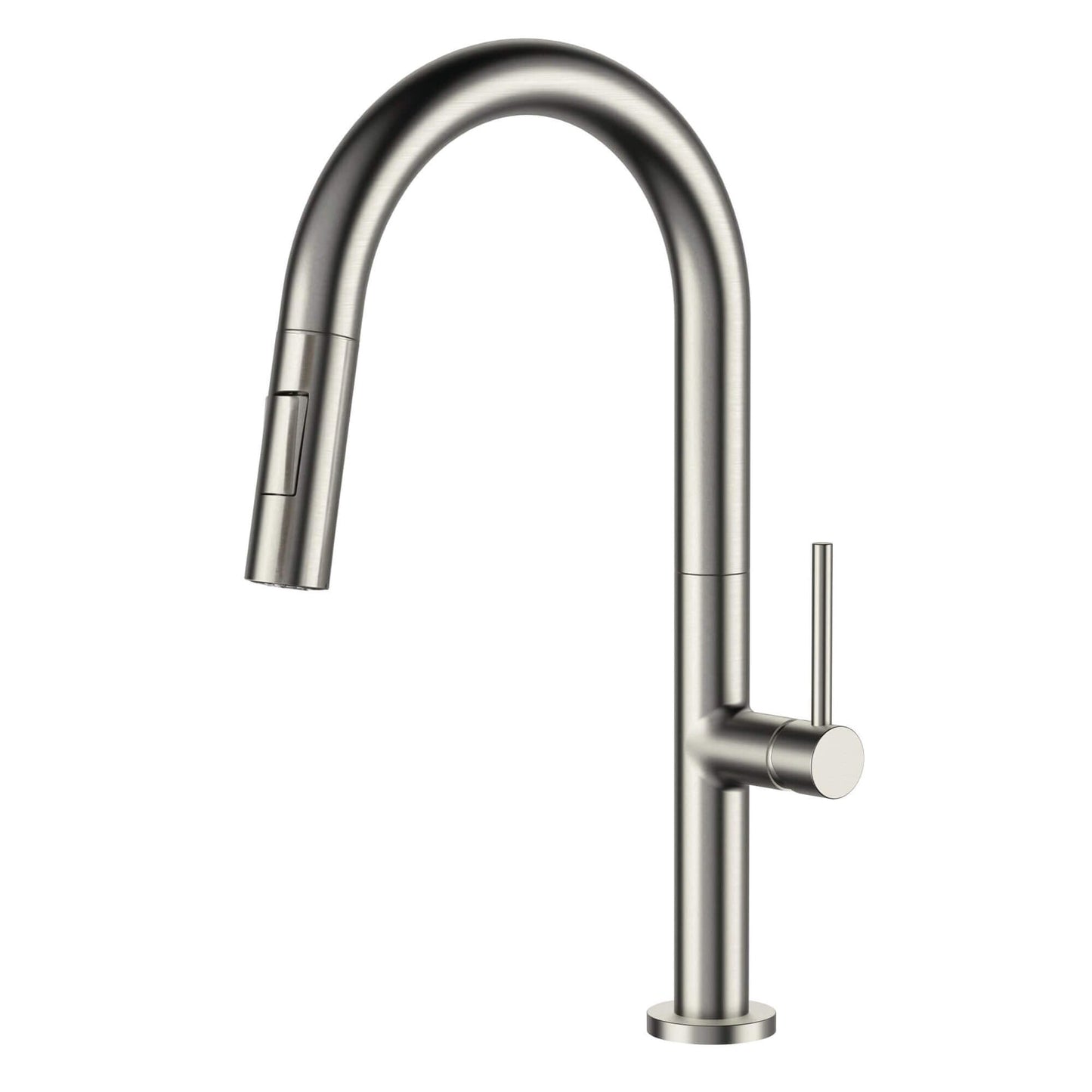 Robinet de cuisine à tirage vertical à simple commande de Fine Fixtures