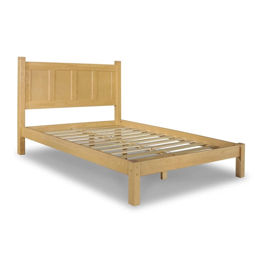 Lit-plateforme à panneaux en bois massif de style Shaker de Grain Wood Furniture