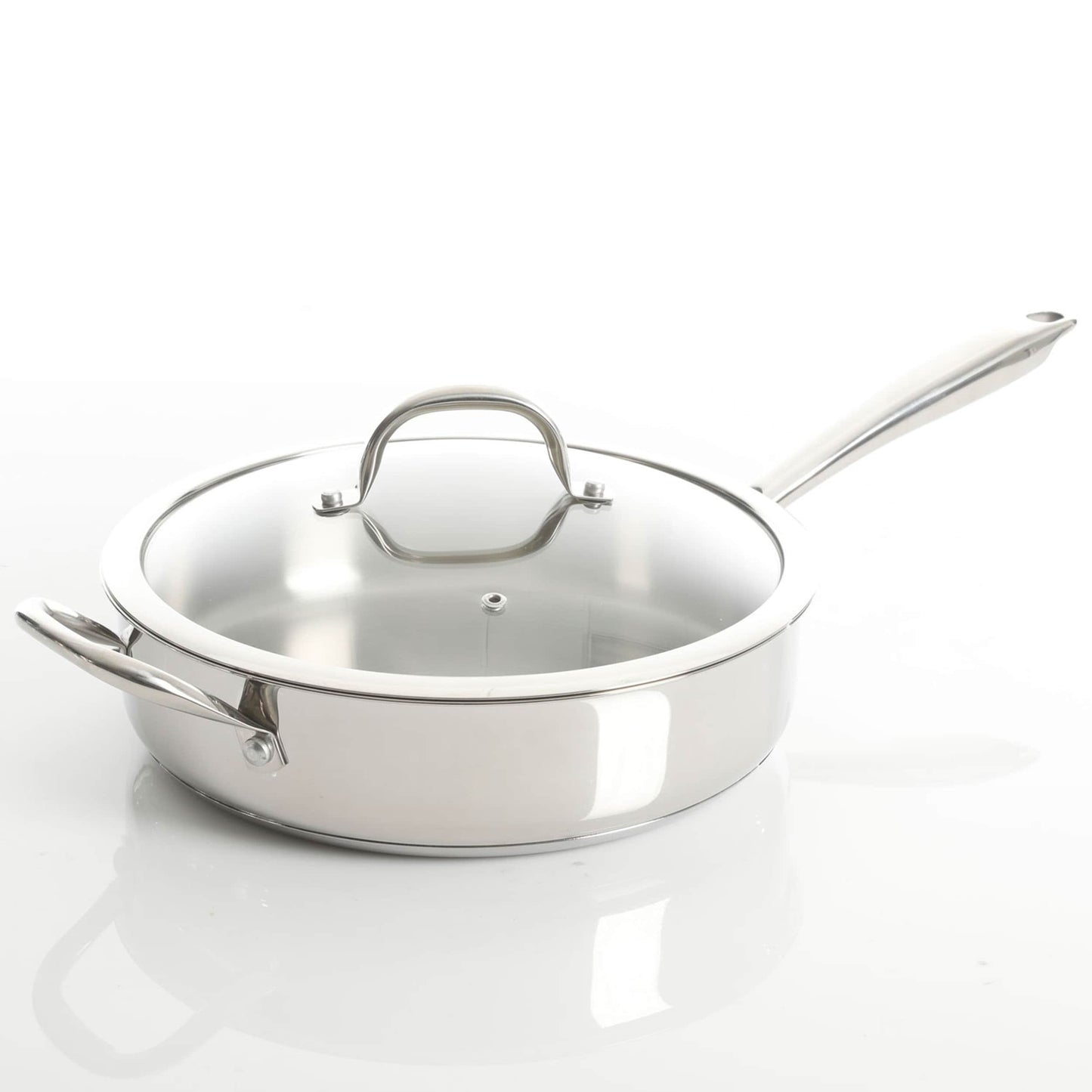 Ensemble de 10 pièces de batterie de cuisine en acier inoxydable de haute qualité