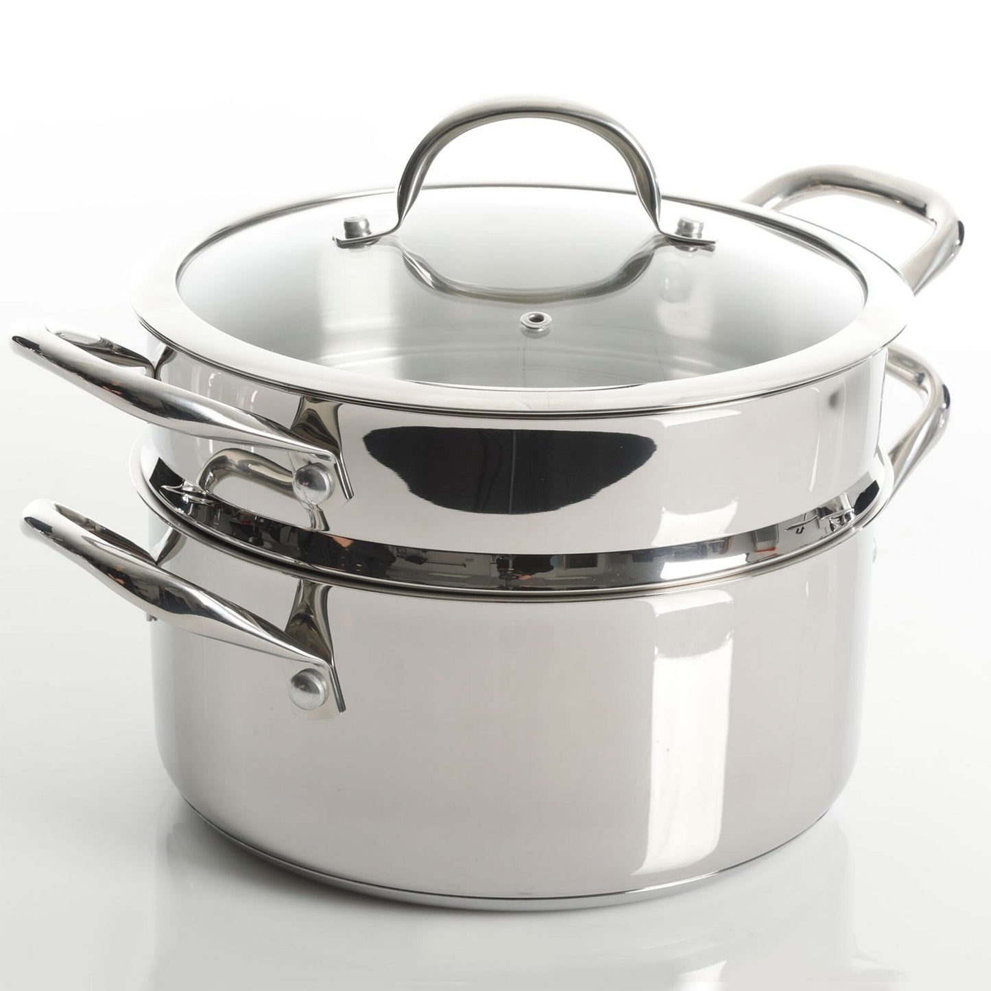 Ensemble de 10 pièces de batterie de cuisine en acier inoxydable de haute qualité