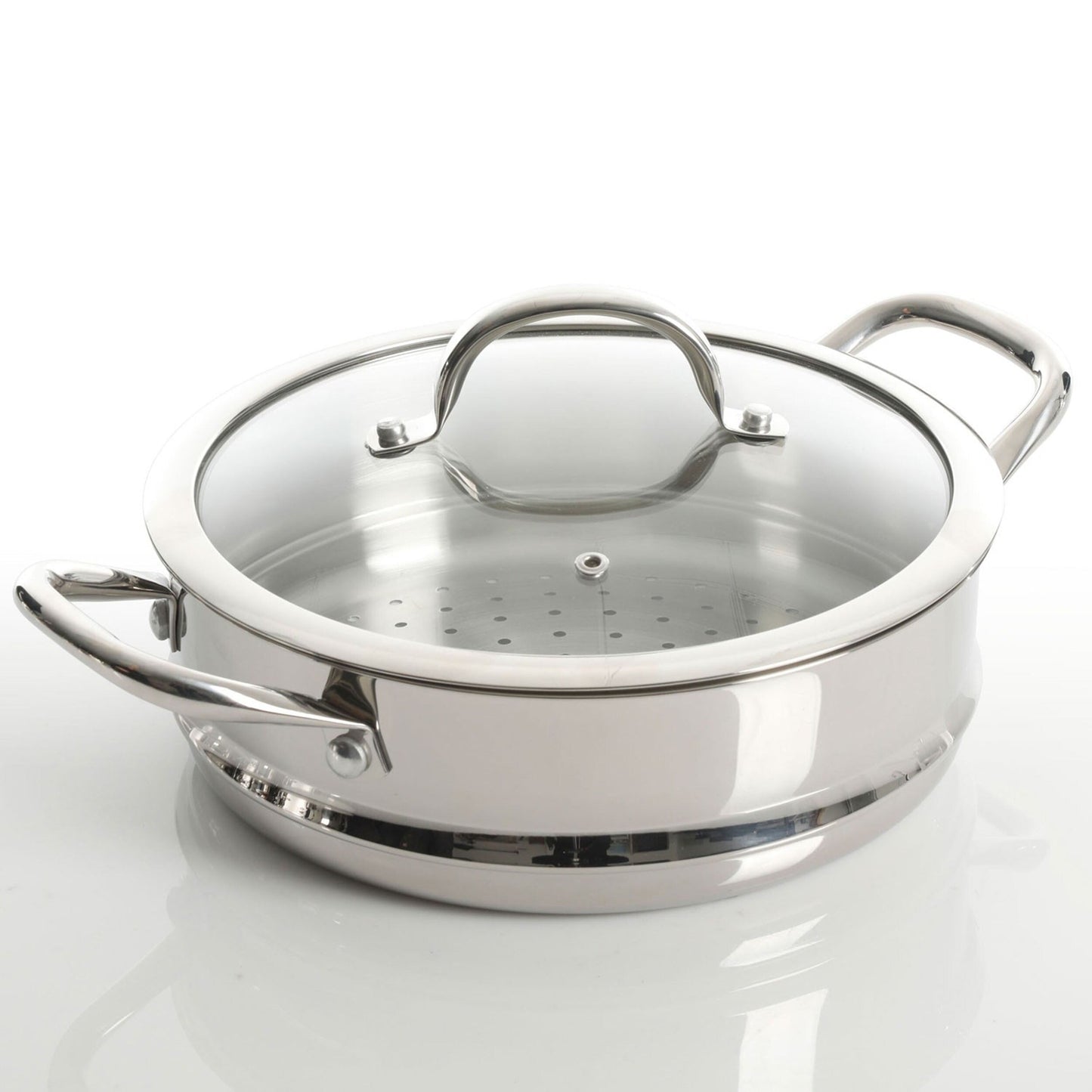 Ensemble de 10 pièces de batterie de cuisine en acier inoxydable de haute qualité