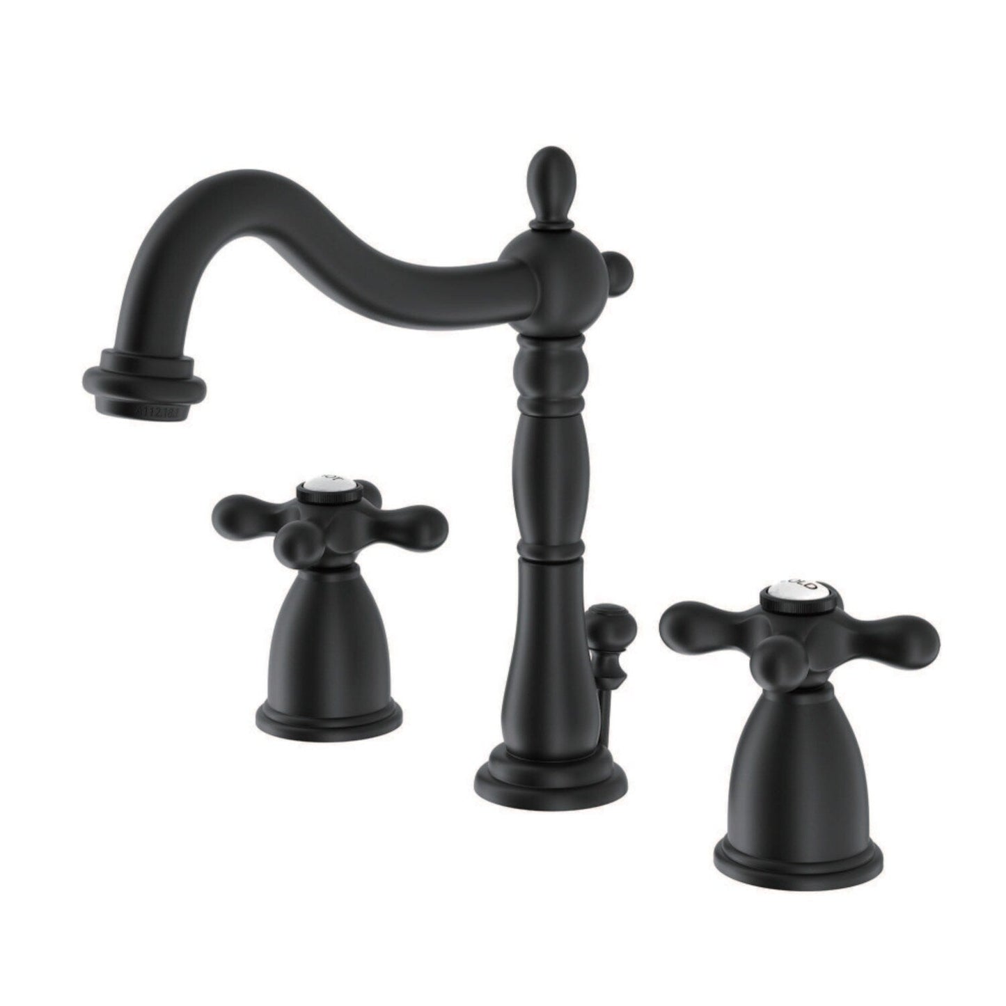 Robinet de salle de bain à large espacement Heritage de 8 po