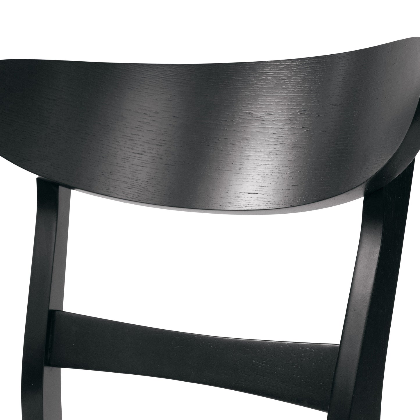 Chaise de salle à manger Abrielle en bois d'acacia rembourré, style moderne du milieu du siècle, par Christopher Knight Home (lot de 2)