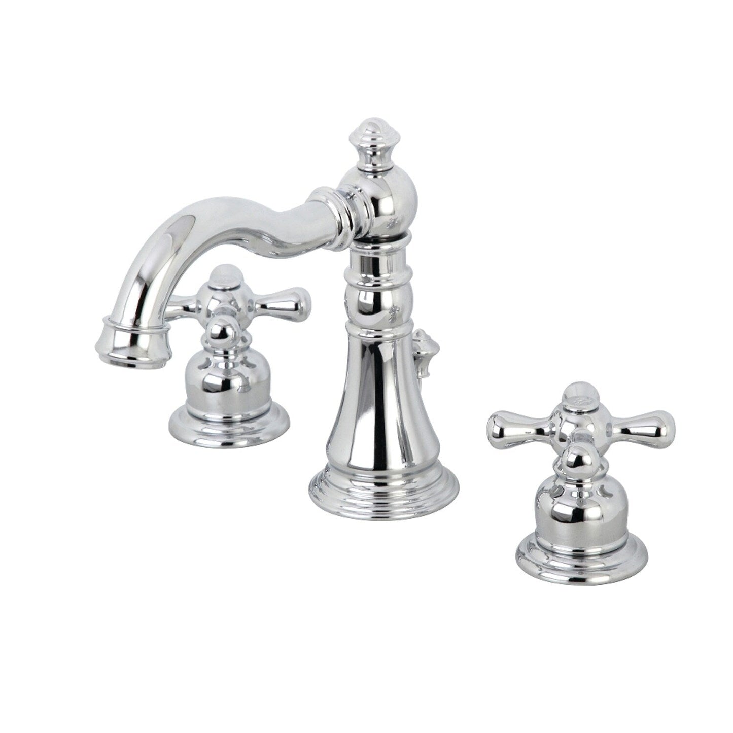 Robinet de salle de bain à large espacement de 8 pouces, style américain classique