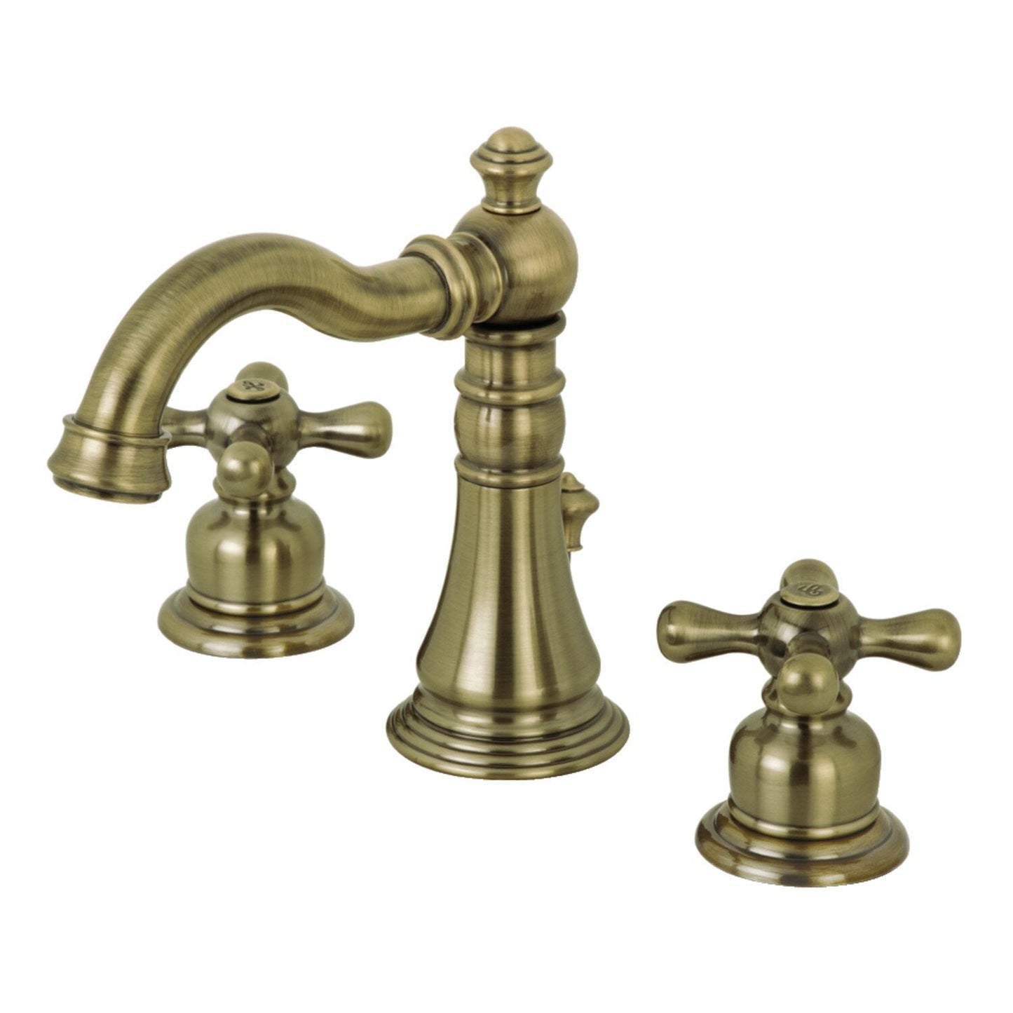 Robinet de salle de bain à large espacement de 8 pouces, style américain classique