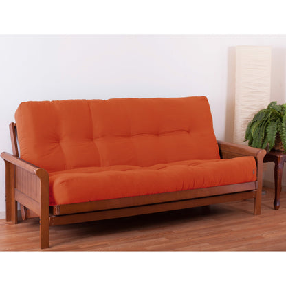 Matelas futon en twill de 25 cm d'épaisseur (simple, double ou queen size)