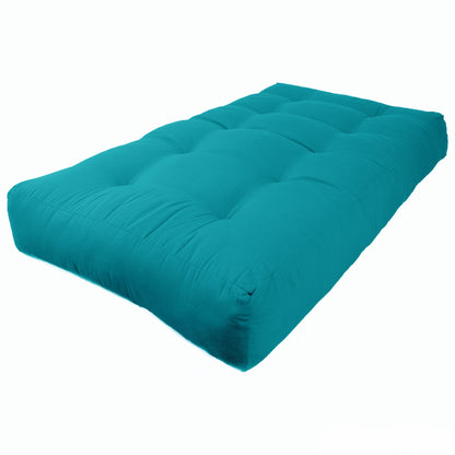 Matelas futon en twill de 25 cm d'épaisseur (simple, double ou queen size)