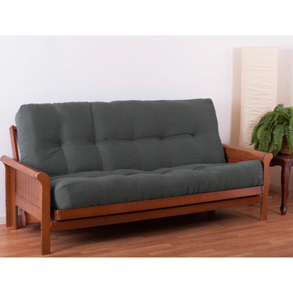 Matelas futon en twill de 25 cm d'épaisseur (simple, double ou queen size)
