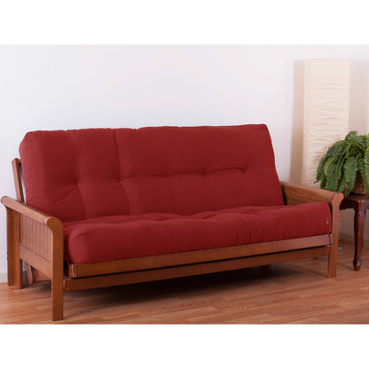 Matelas futon en twill de 25 cm d'épaisseur (simple, double ou queen size)