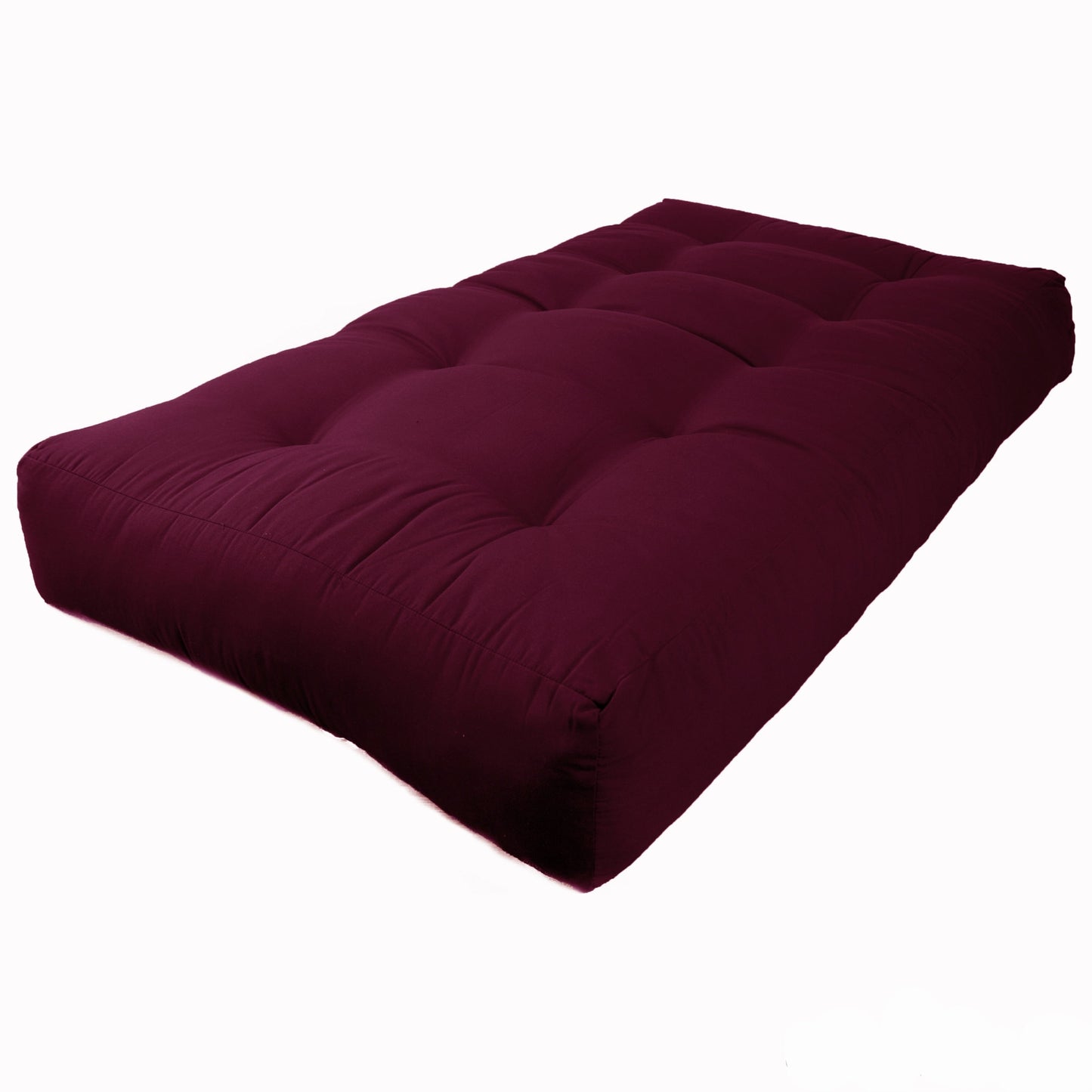 Matelas futon en twill de 25 cm d'épaisseur (simple, double ou queen size)