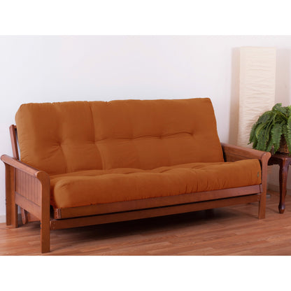 Matelas futon en twill de 25 cm d'épaisseur (simple, double ou queen size)