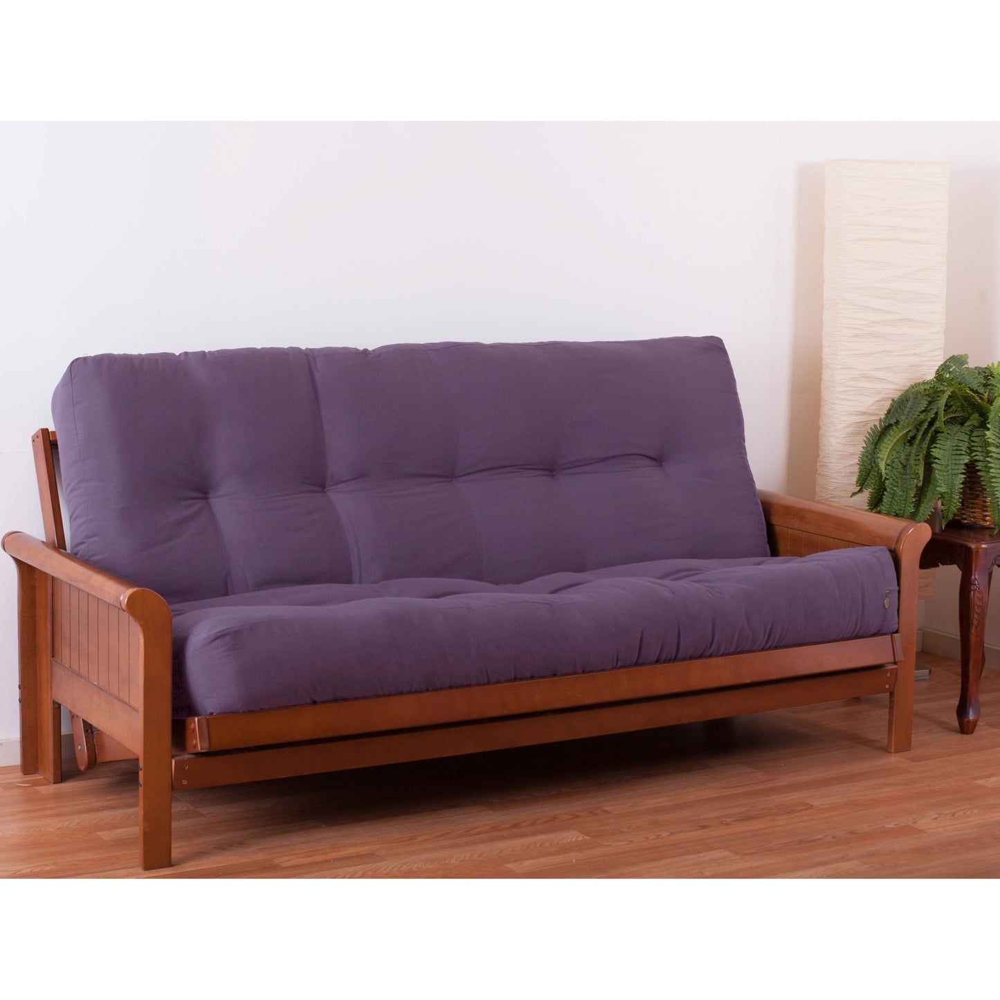 Matelas futon en twill de 25 cm d'épaisseur (simple, double ou queen size)