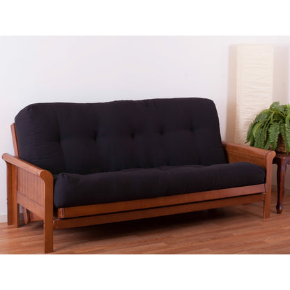 Matelas futon en twill de 25 cm d'épaisseur (simple, double ou queen size)