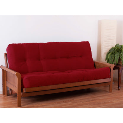 Matelas futon en twill de 25 cm d'épaisseur (simple, double ou queen size)