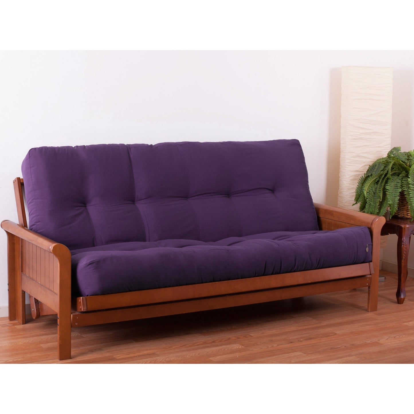 Matelas futon en twill de 25 cm d'épaisseur (simple, double ou queen size)
