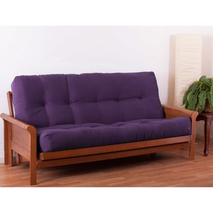 Matelas futon en twill de 25 cm d'épaisseur (simple, double ou queen size)