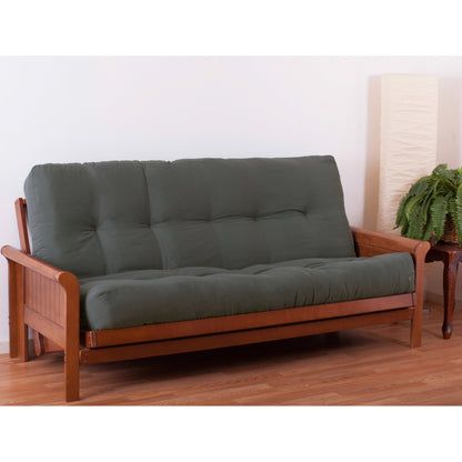 Matelas futon en twill de 25 cm d'épaisseur (simple, double ou queen size)