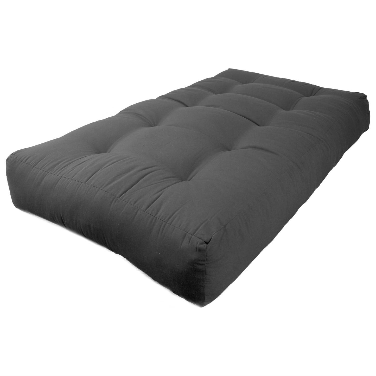 Matelas futon en twill de 25 cm d'épaisseur (simple, double ou queen size)