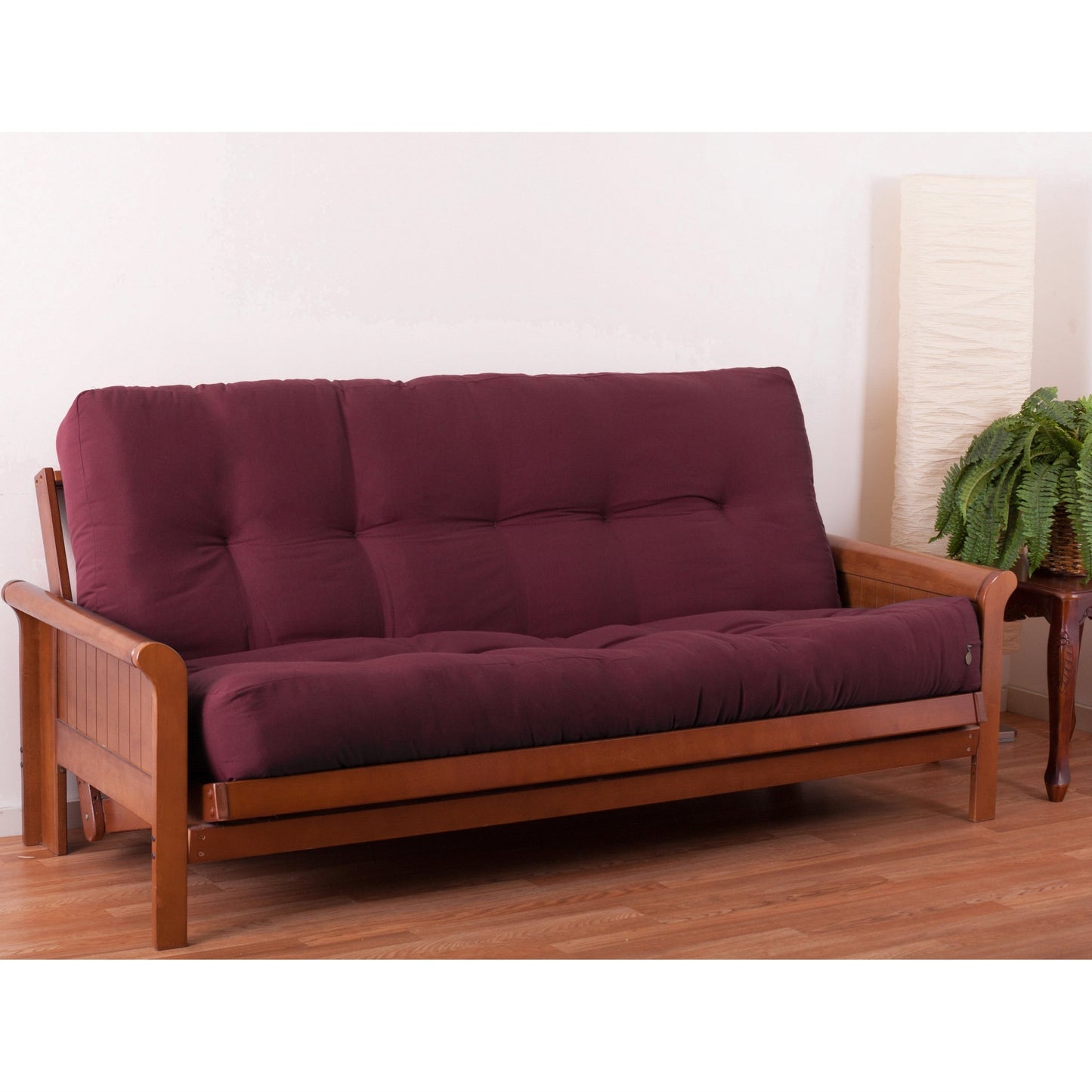 Matelas futon en twill de 25 cm d'épaisseur (simple, double ou queen size)