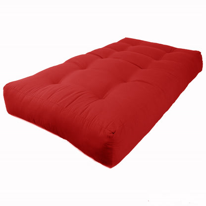 Matelas futon en twill de 25 cm d'épaisseur (simple, double ou queen size)