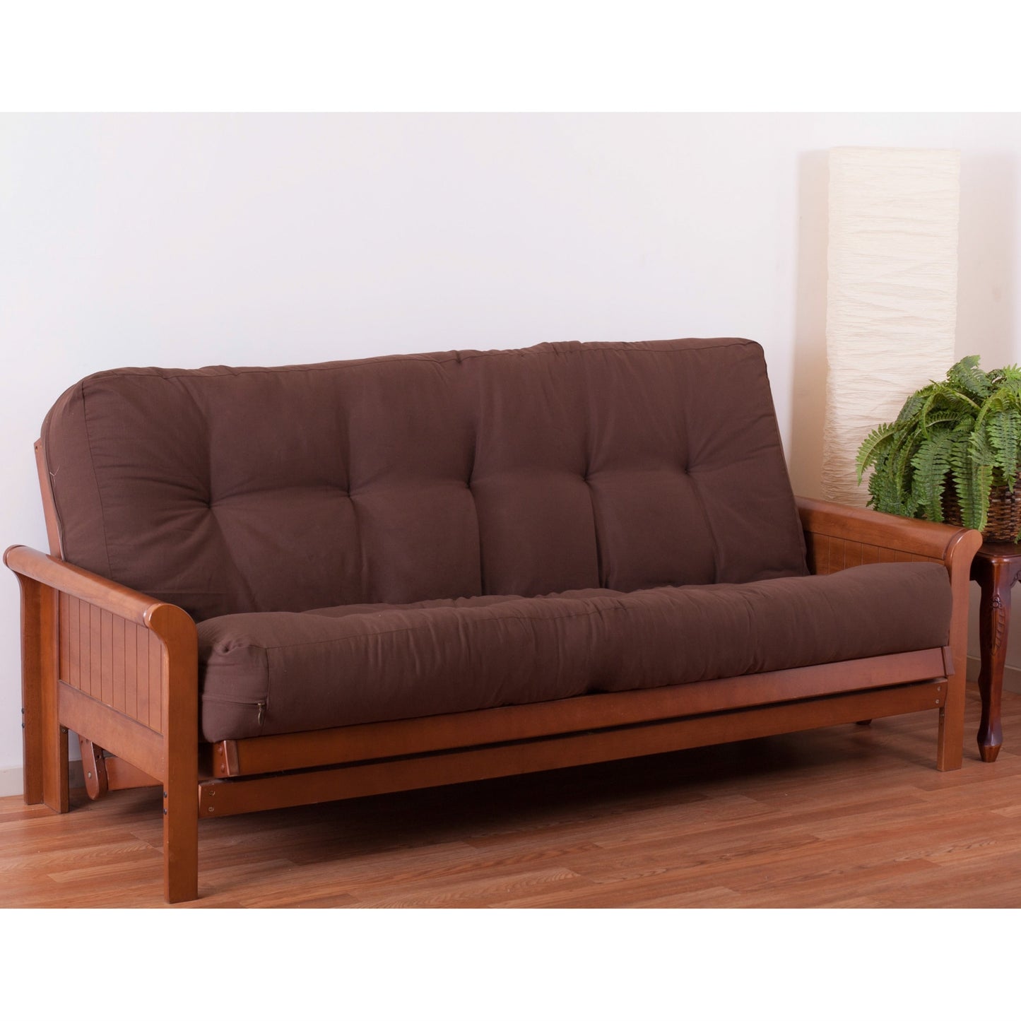 Matelas futon en twill de 25 cm d'épaisseur (simple, double ou queen size)