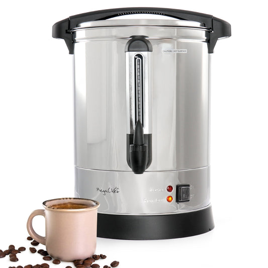 Bouilloire à café en acier inoxydable de 100 tasses - 100 tasses