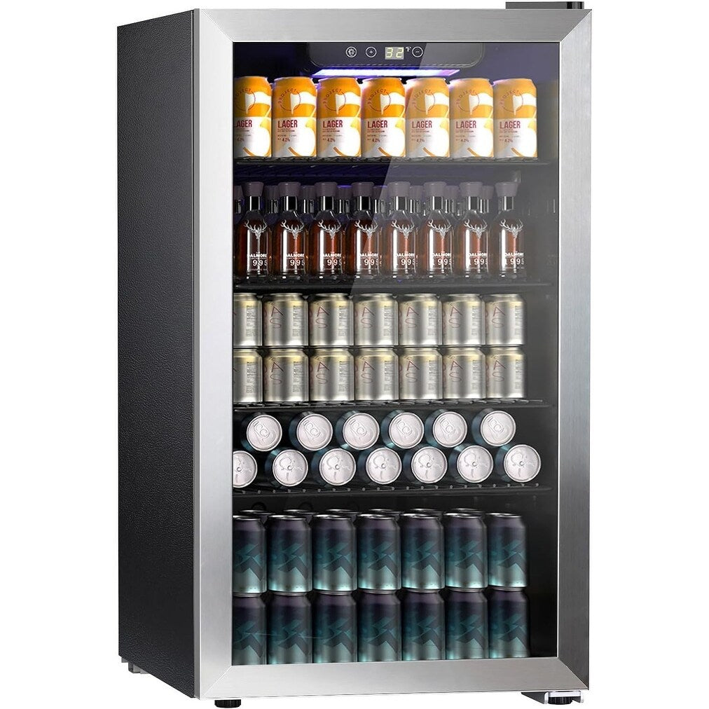 Cave à vin/réfrigérateur à boissons/mini-réfrigérateur pour 26 bouteilles - 44,5 x 49 x 79 cm (17,52*19,29*31,18 pouces)