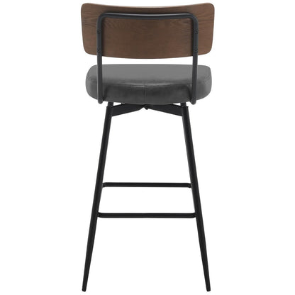 Tabourets de bar/compteur pivotants à revêtement en simili cuir - Lot de 2/3/4