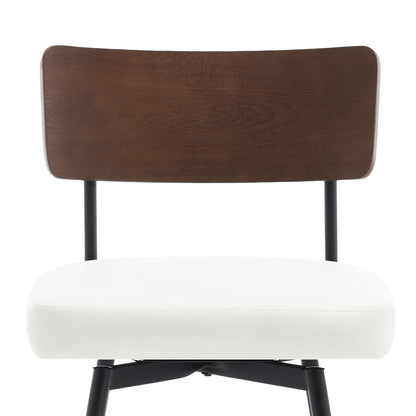 Tabourets de bar/compteur pivotants à revêtement en simili cuir - Lot de 2/3/4