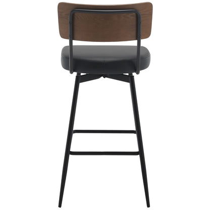 Tabourets de bar/compteur pivotants à revêtement en simili cuir - Lot de 2/3/4