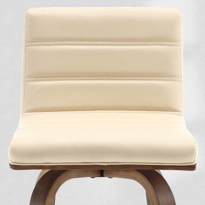 Tabourets de bar/comptoir pivotants en simili cuir 26/29, lot de 2/3