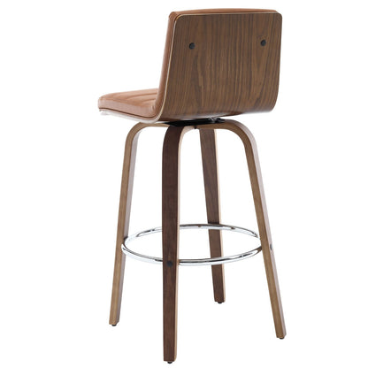 Tabourets de bar/comptoir pivotants en simili cuir 26/29, lot de 2/3