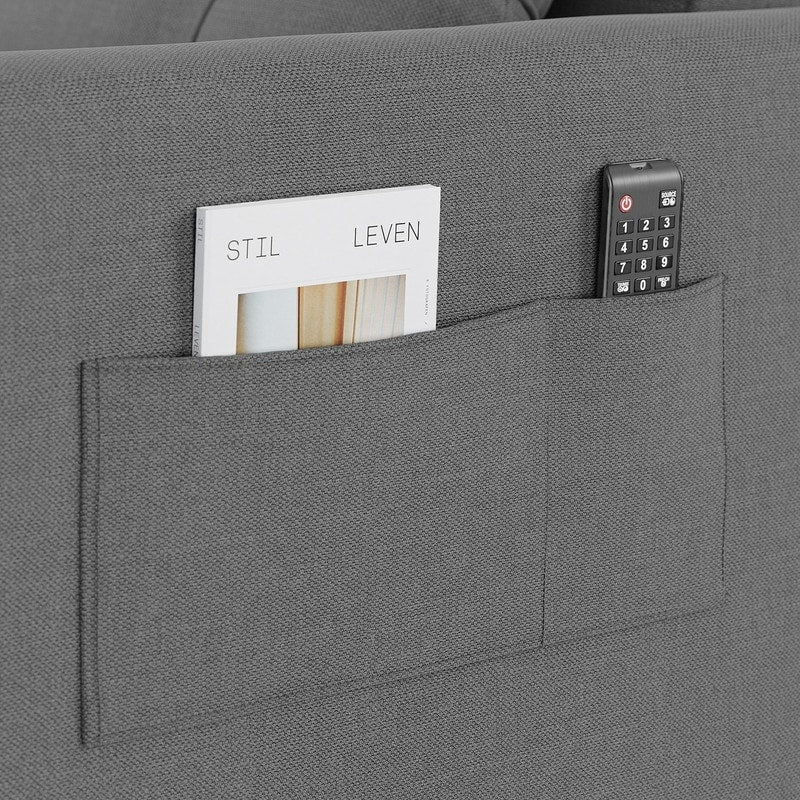 Canapé-lit convertible 3-en-1, canapé-lit escamotable, lit de salon pliable et transformable