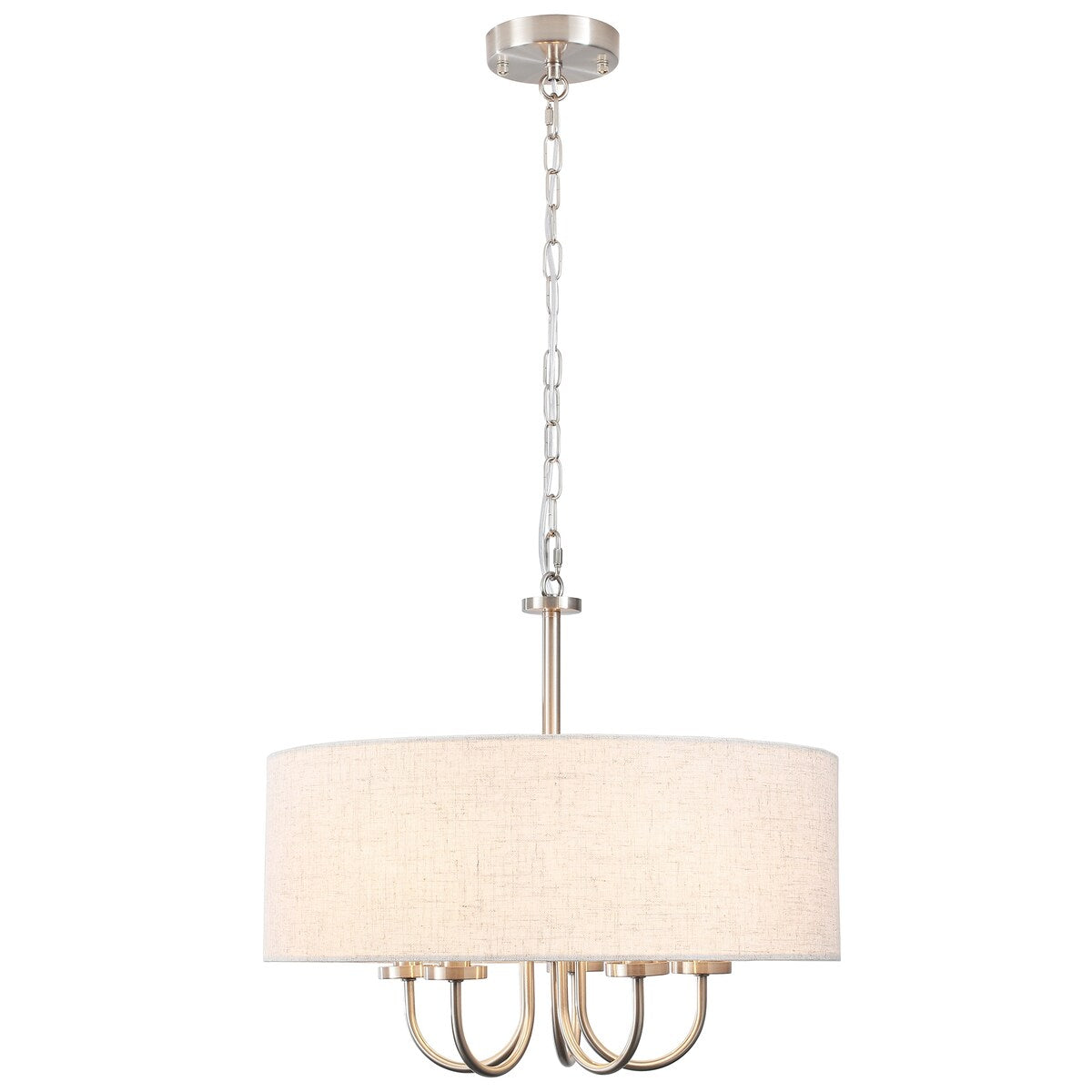 Suspension moderne à 5 lumières, à fixer au plafond, pour salle à manger, chambre à coucher, salon - N/A