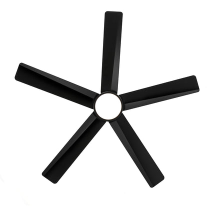 Ventilateur de plafond Breezary à 5 pales LED 65/52/42 avec kit d'éclairage et télécommande