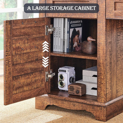 Bureau de direction en forme de L de style farmhouse, 60 pouces, bureau d'angle en bois, bureau d'ordinateur