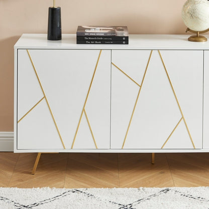 Buffet et meuble de rangement en bois de 160 cm de large