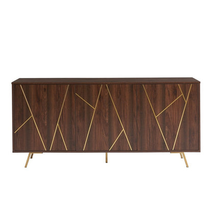 Buffet et meuble de rangement en bois de 160 cm de large