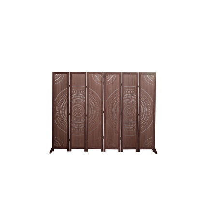 Paravent pliable en bois massif, 165 cm de hauteur