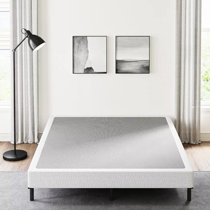 FSCHOS Sommier à ressorts métalliques de 7 pouces, base de matelas basique, sans pieds.