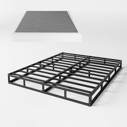 FSCHOS Sommier à ressorts métalliques de 7 pouces, base de matelas basique, sans pieds.