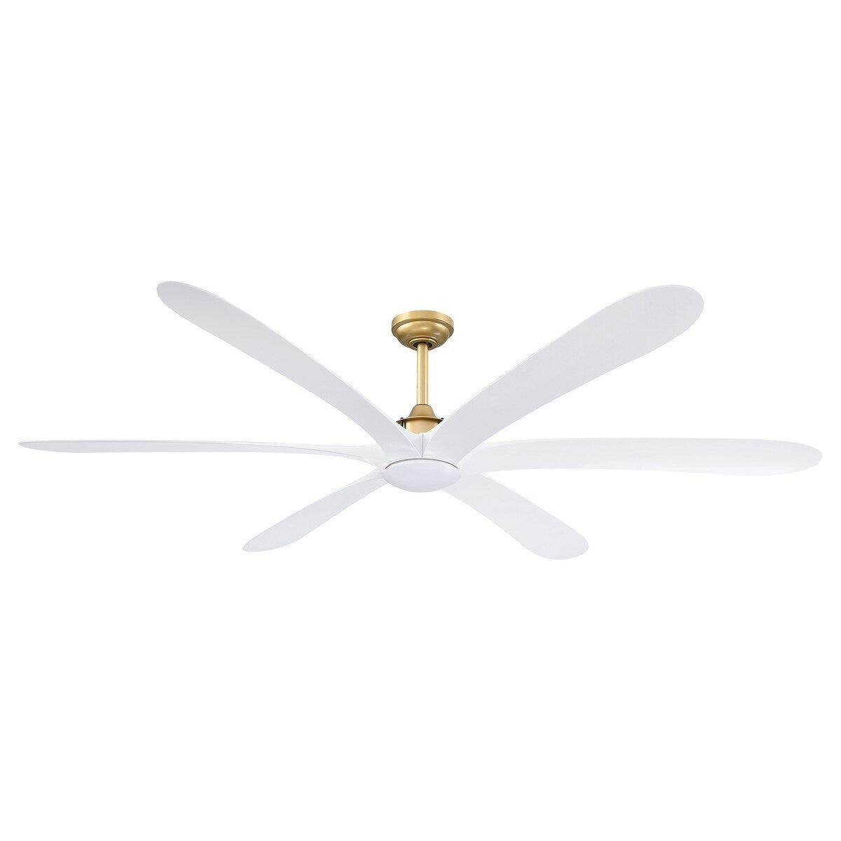 Ventilateur de plafond à courant continu de 183 cm (72 pouces) à 6 pales en bois flotté avec éclairage et télécommande