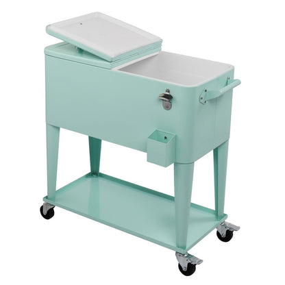 Réfrigérateur à spray en acier de 80QT avec étagère