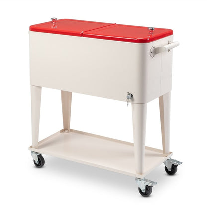 Réfrigérateur à spray en acier de 80QT avec étagère