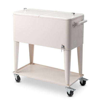 Réfrigérateur à spray en acier de 80QT avec étagère
