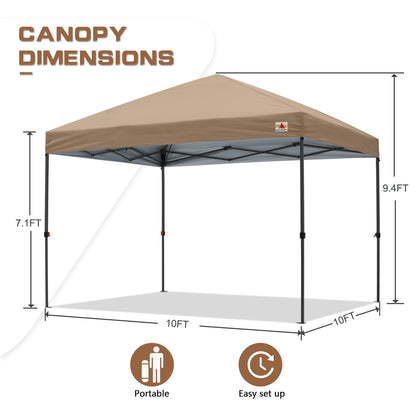 ABCCANOPY Tente de parasol pliable facile à installer, durable, pour extérieur.